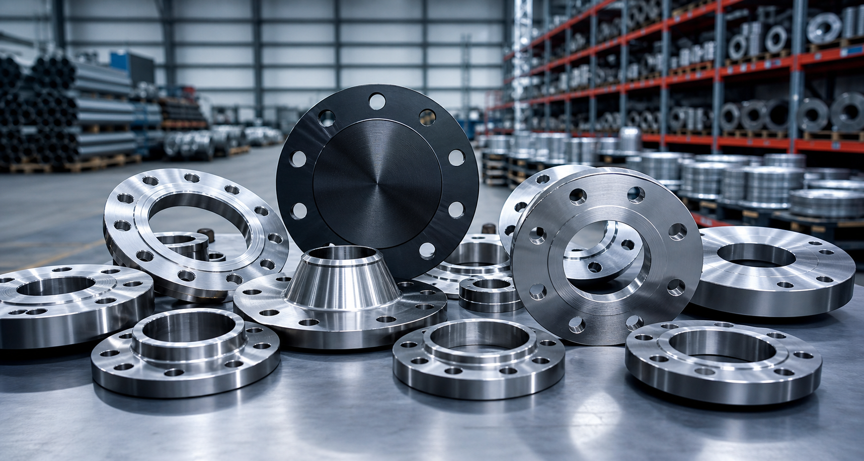 Steel flanges supplied by Hebeipal